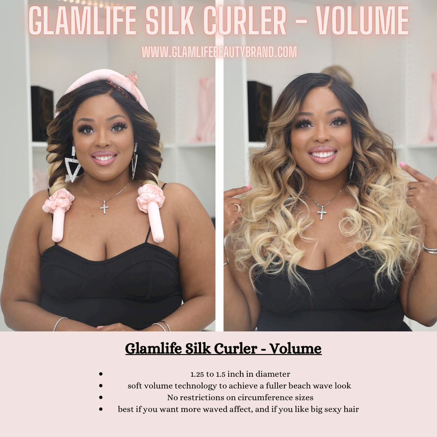 Pure Silk Heatless Curler - Volume